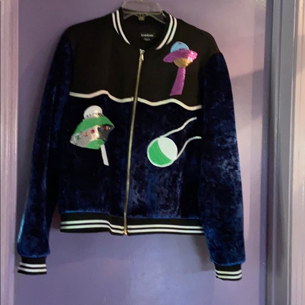 Bebe bomber jacket.